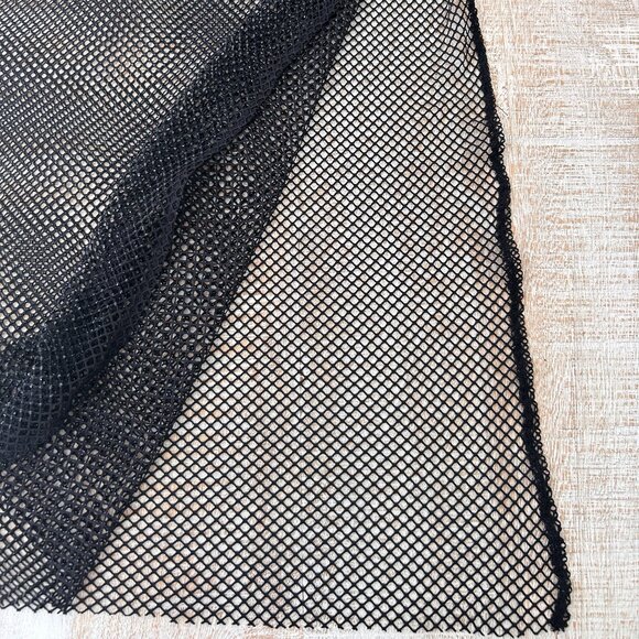 ASTR the Label Mimi Sparkly Mesh Midi Skirt Elegant Black Large NWT - Picture 2 of 6